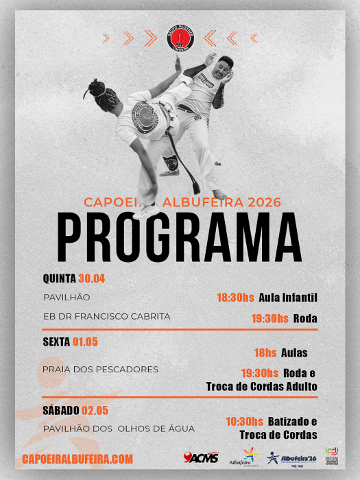 Cartaz - Encontro Anual de Capoeira