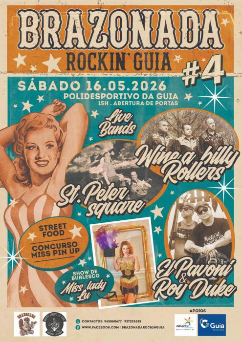 Cartaz - Brazonada Rockin' Guia