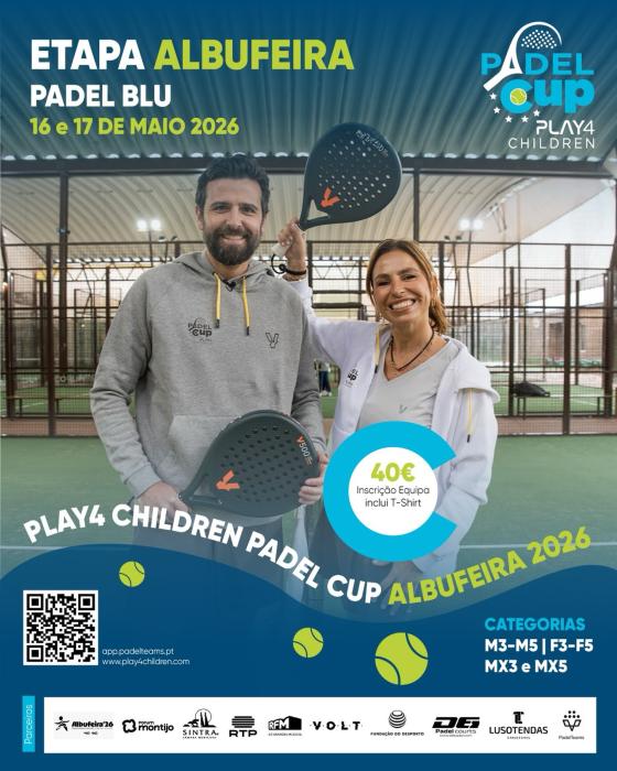 Cartaz - Padel Cup Play4 Children