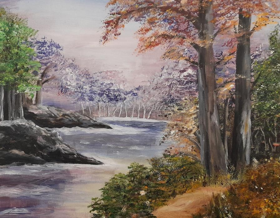 Aulas de Pintura em Acrílico - Iniciação