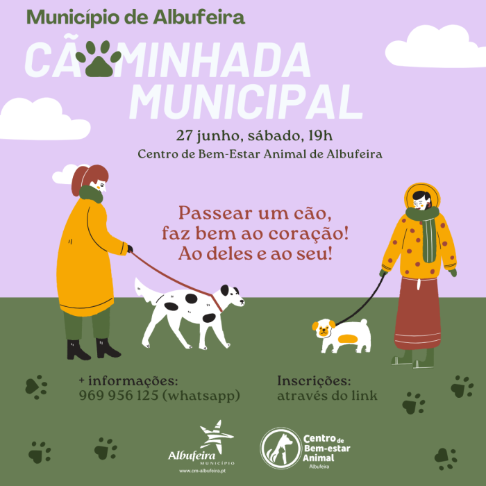 Cãominhada Municipal - 27 de junho de 2026