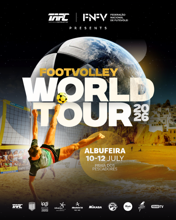 Cartaz - Footvolley World Tour 2026