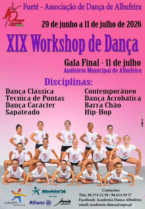 Cartaz - XIX Workshop de Dança – Gala Final \ FUETÉ