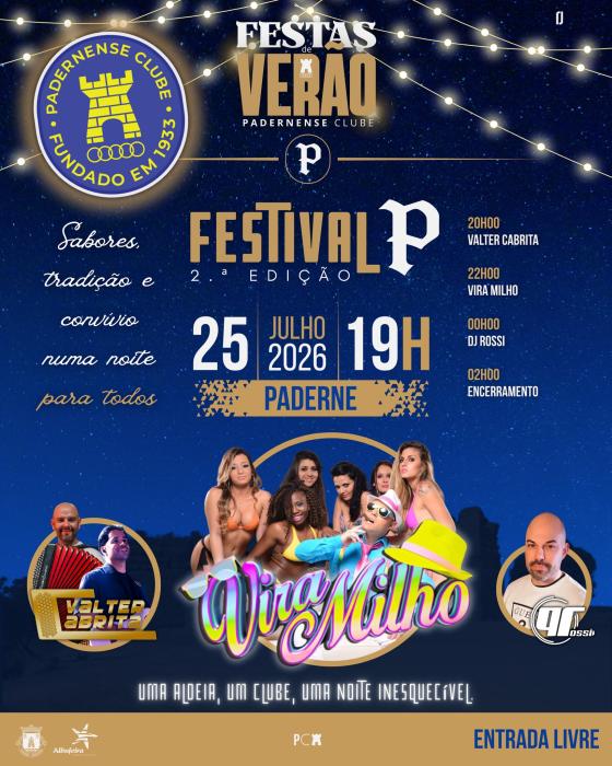 Cartaz - Festival P 2026