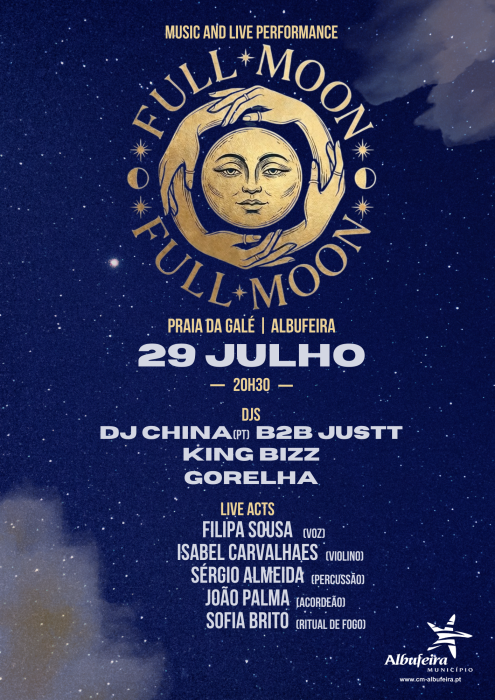Cartaz - Full Moon 29 julho 2026