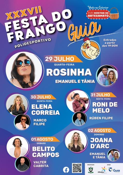 Cartaz - XXXVII Festa do Frango da Guia