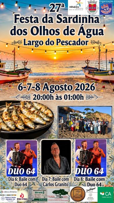 Cartaz - 27ª Festa da Sardinha de Olhos de Água