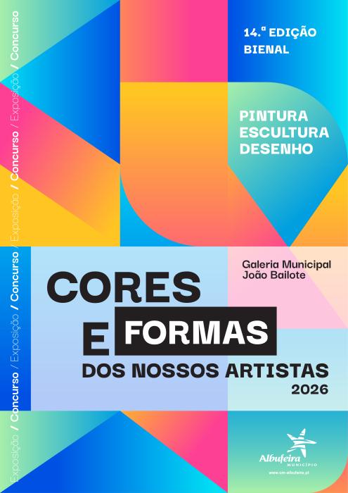 Cartaz - Cores e Formas dos Nossos Artistas