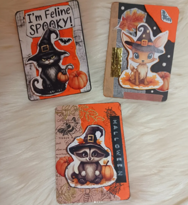 Workshop de ATC’s alusivos ao Halloween
