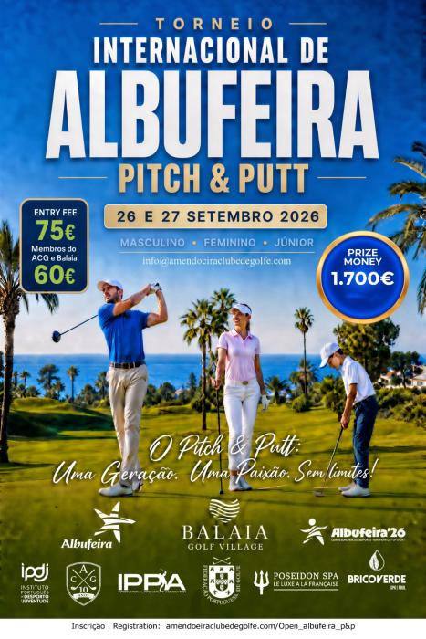 Cartaz 1º Torneio Internacional Albufeira Amendoeira