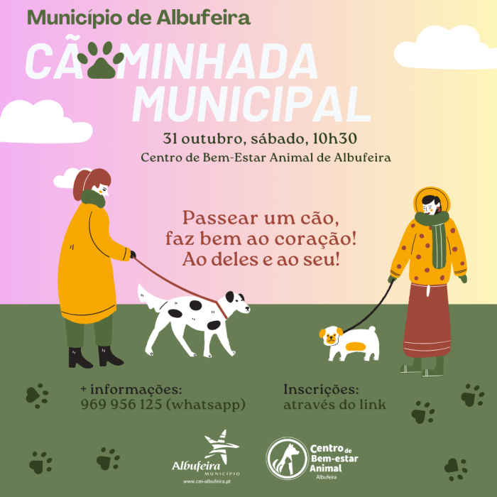 Cãominhada Municipal - 31 de outubro de 2026