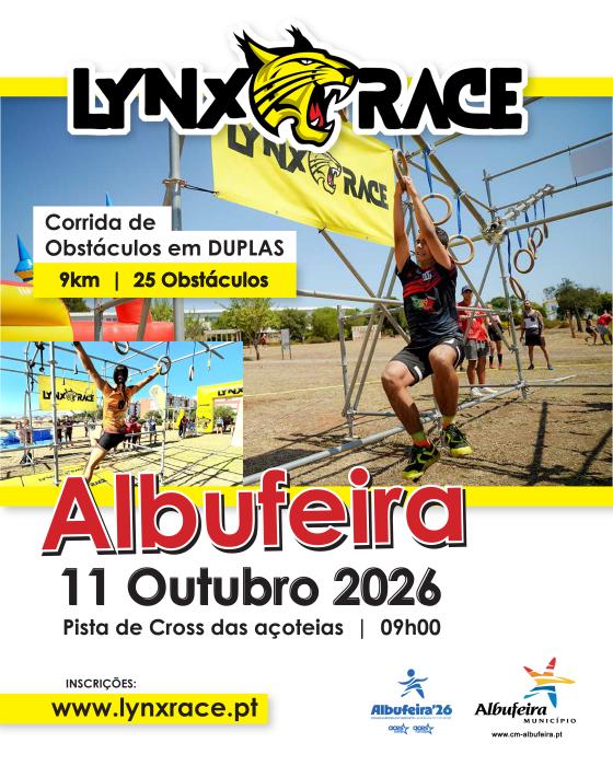 Cartaz - Lynx Race Albufeira 2026