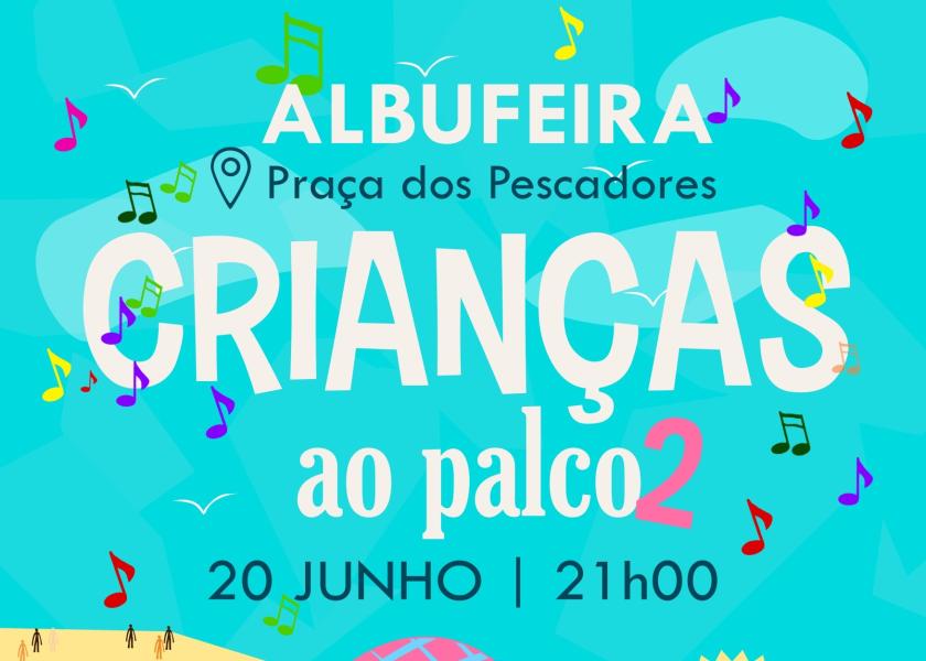 Cartaz - Crianças ao Palco 2