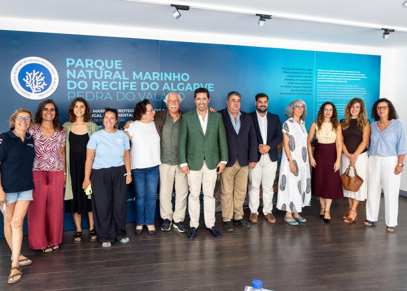 exposição “Parque Natural Marinho do Recife do Algarve – Pedra do Valado”