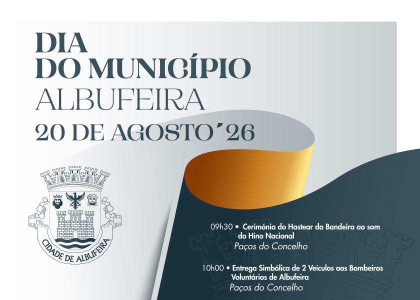 Cartaz - Programa Comemorações Dia do Município - 20 de agosto de 2026