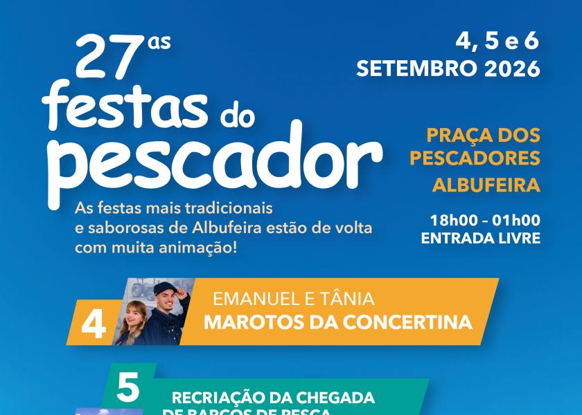 Cartaz Festas do Pescador