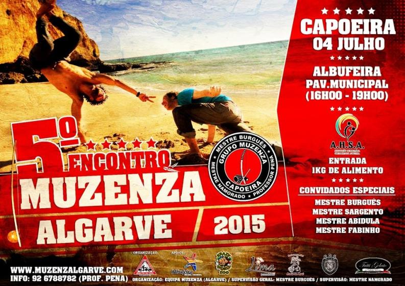 ALBUFEIRA VAI SER PALCO DO 5.º ENCONTRO MUZENZA ALGARVE 2015