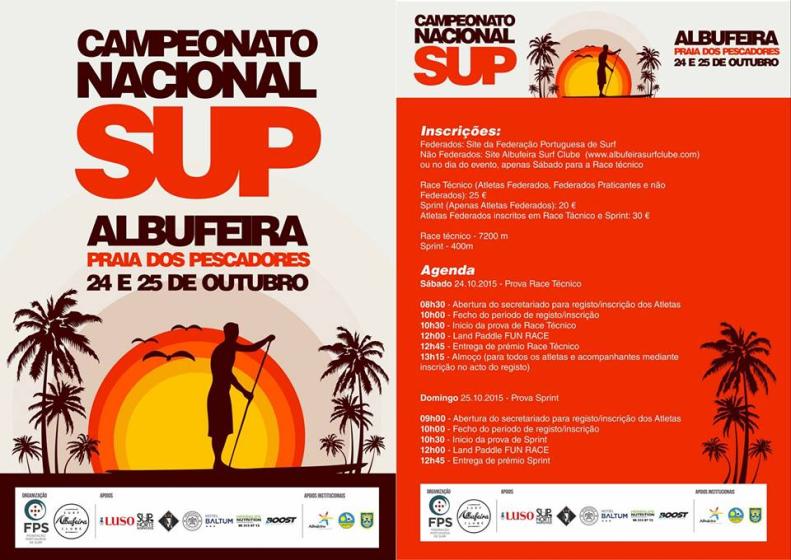 CIRCUITO NACIONAL DE SUP PASSA POR ALBUFEIRA