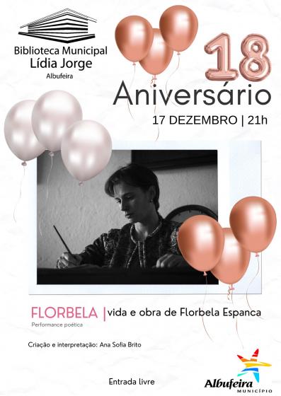 Performance poética &quot;Florbela - vida e obra de Florbela Espanca&quot;