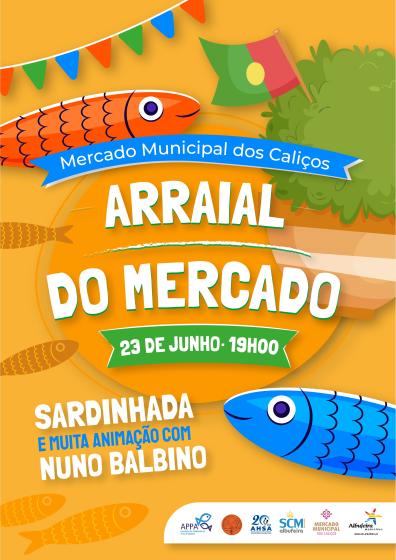 Cartaz - Arraial do Mercado