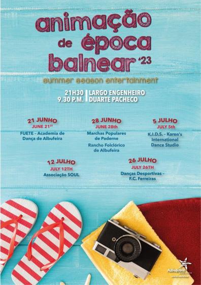 Cartaz - Animação da Época Balnear