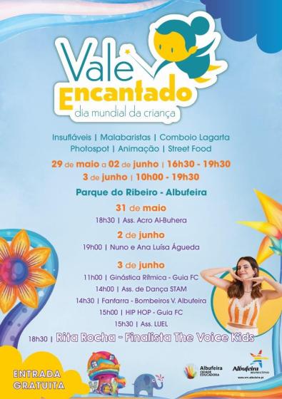 Cartaz - Dia Mundial da Criança - Vale Encantado