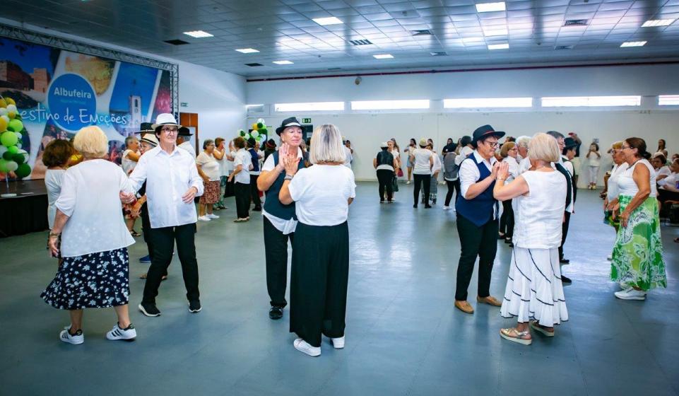 Confraternização no final do ano letivo do Clube Avô