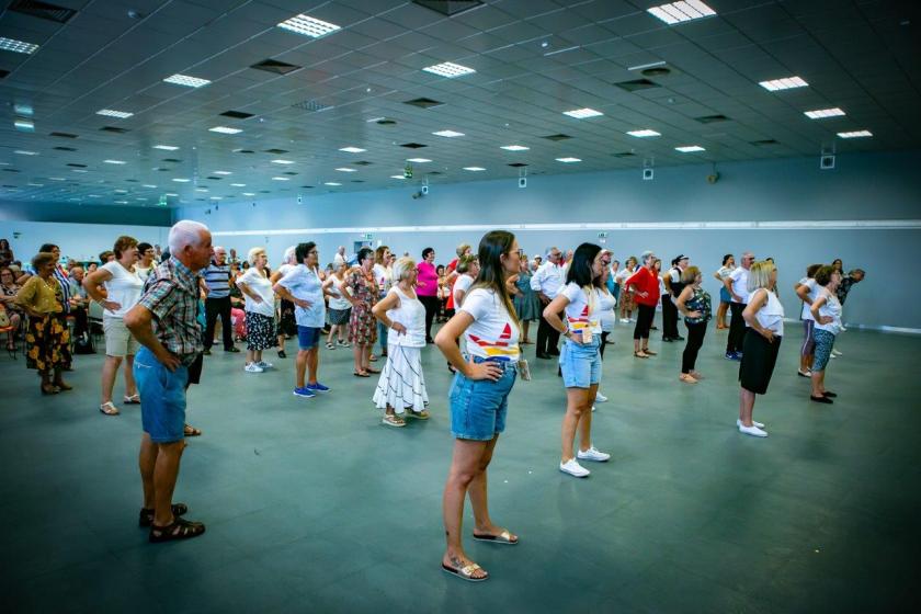Confraternização no final do ano letivo do Clube Avô