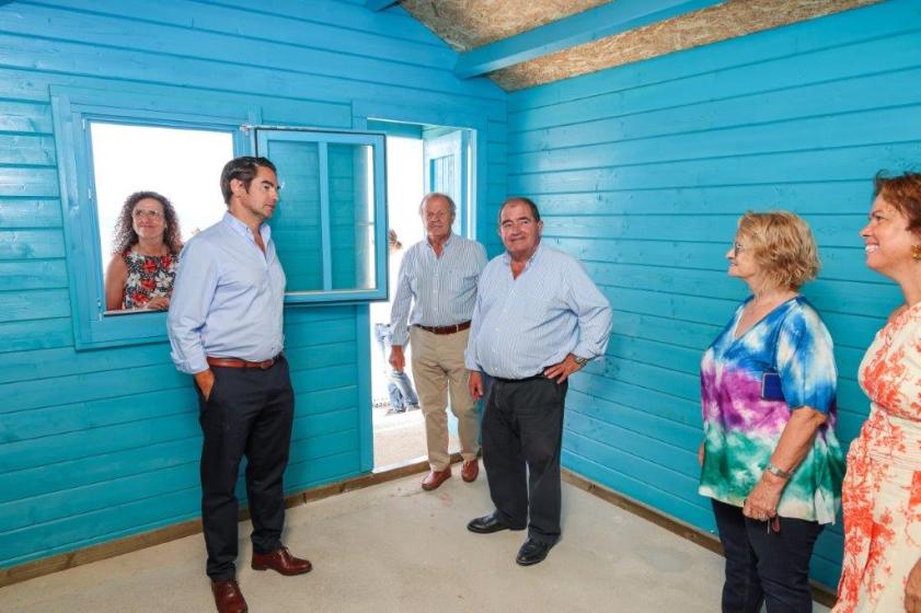 Inauguração das novas casas de apoio aos pescadores de Olhos de Água