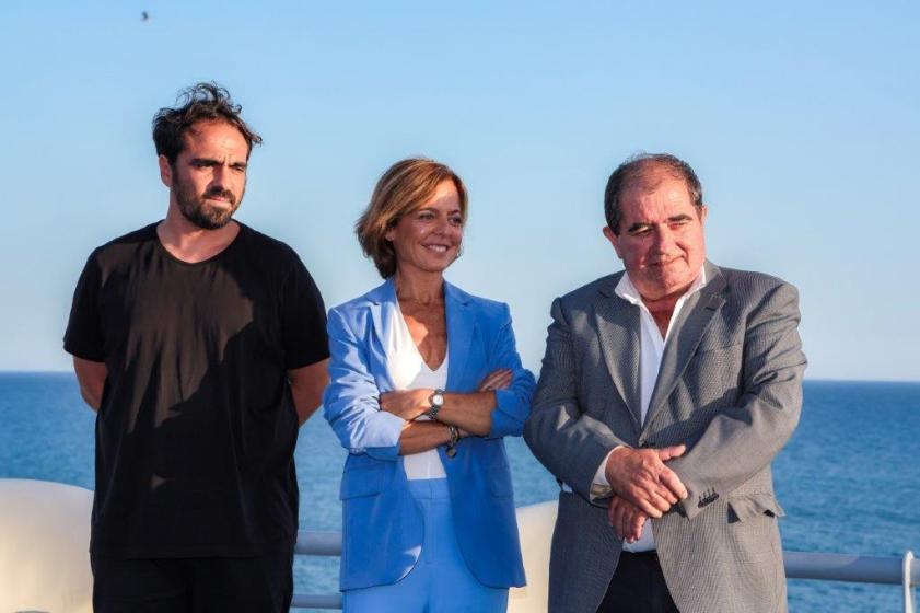 Alexandre Farto (Vhils), Catarina Barradas e José Carlos Rolo