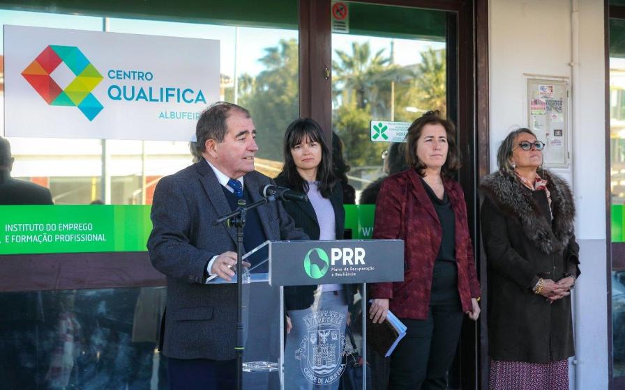 Inauguração das Instalações do Centro Qualifica em Ferreiras