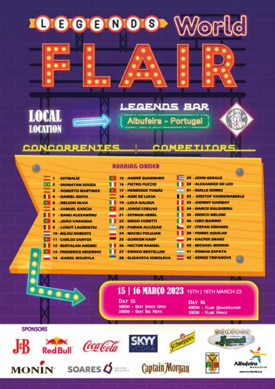 Concurso Internacional de Flairbartending - Programa