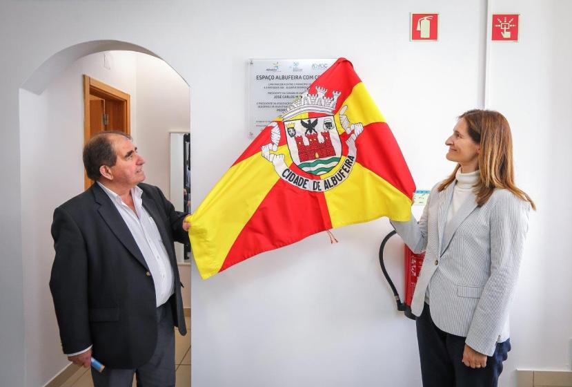 INAUGURAÇÃO DO ESPAÇO “ALBUFEIRA COM CORAÇÃO”