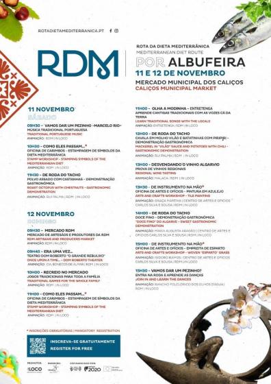 Cartaz - Rota da Dieta Mediterrânica