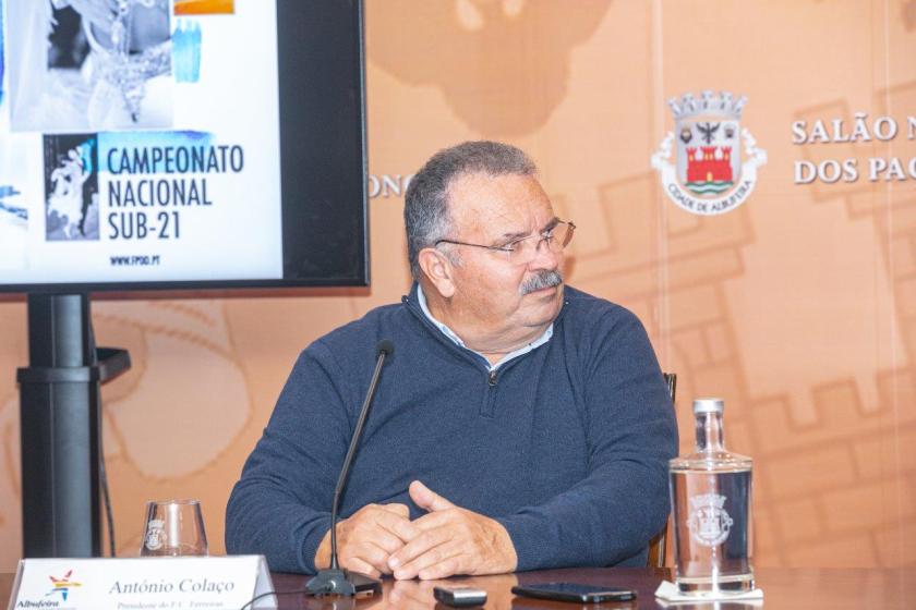 António Colaço, presidente da Direção do FCF