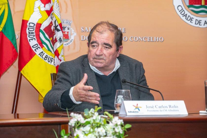 Presidente da Câmara Municipal de Albufeira, Jose Carlos Rolo