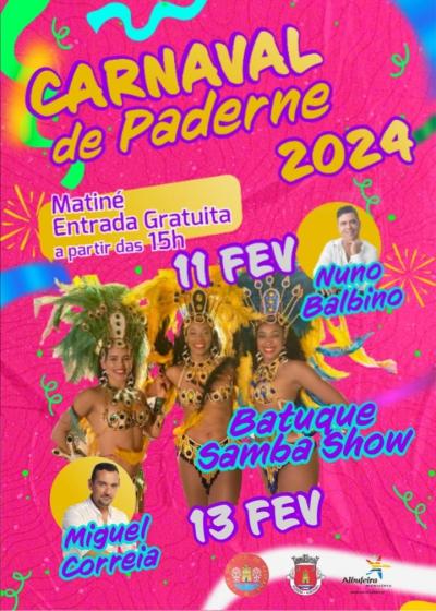 Cartaz Carnaval de Paderne