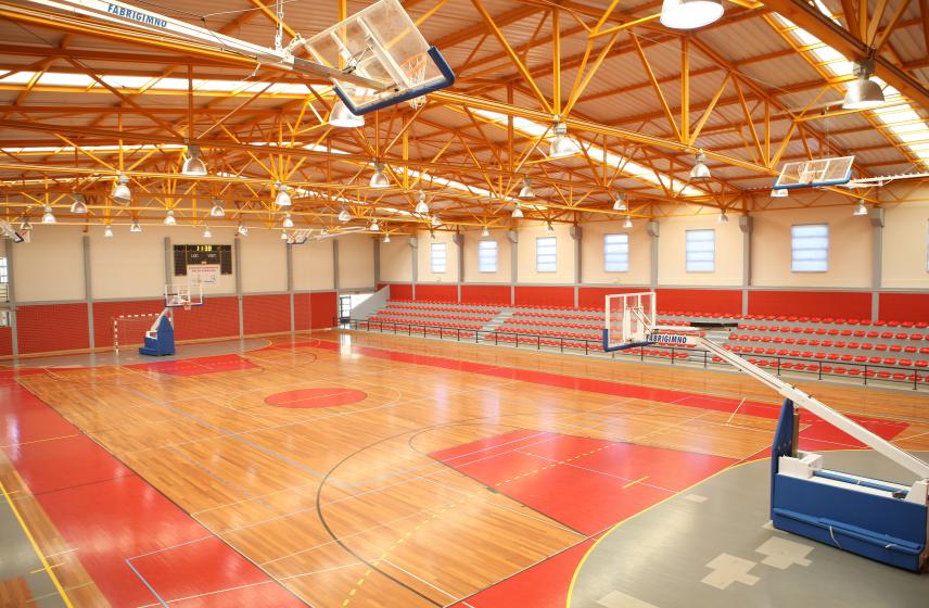 Pavilhão Desportivo - EBSA - vista interior
