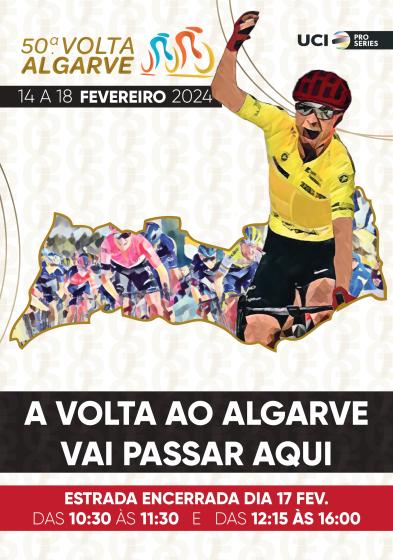 Cartaz Informativo 50ª volta ao Algarve
