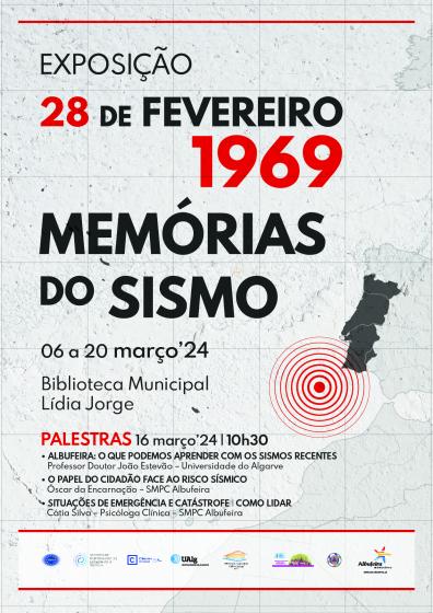 Cartaz - Exposição 28 de Fevereiro - Memórias do Sismo