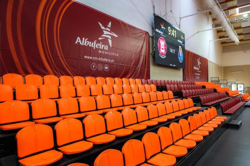 Inauguração da bancada no Pavilhão Desportivo de Albufeira