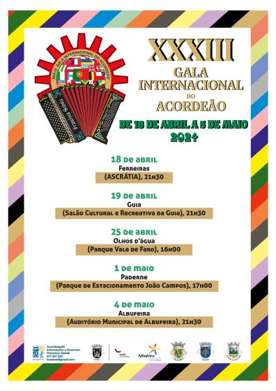 Cartaz gala do Acordeão