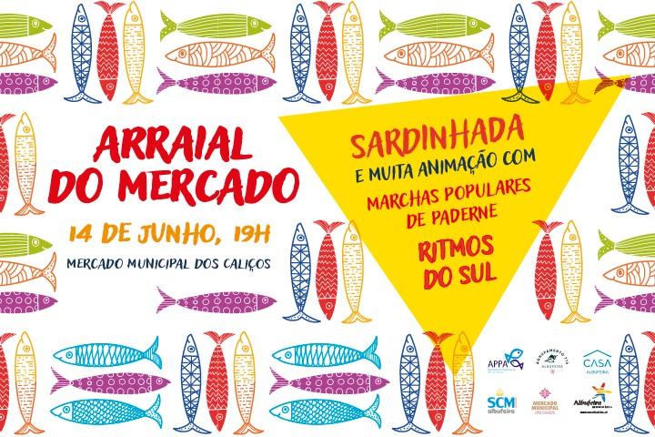 Cartaz - Arraial do Mercado 2024
