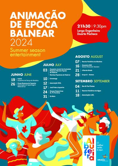 Cartaz - Animação da Época Balnear
