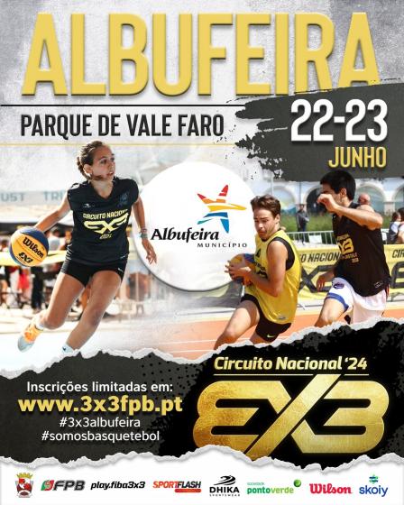 Cartaz - Albufeira 3x3