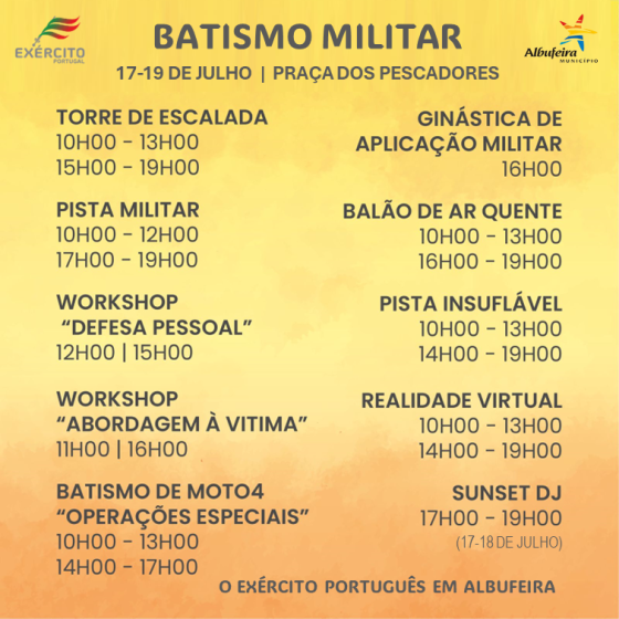 Exército Português em Albufeira