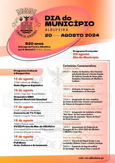 Programa - Comemorações Dia do Município