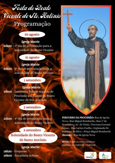 Cartaz - Festa do Beato Vicente de Albufeira