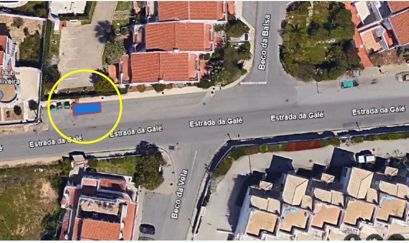 Ecocentro móvel, localização Galé