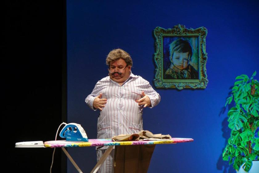 Fernando Mendes no espetáculo Insónia